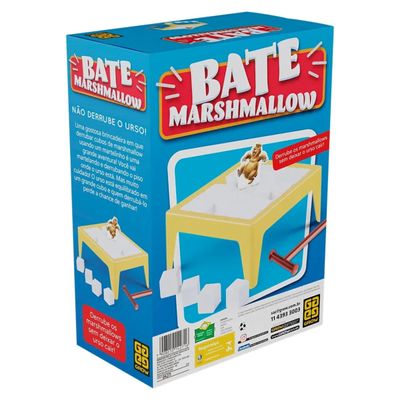 Jogo Bate Marshmallow Não Derrube O Urso Grow - 4271