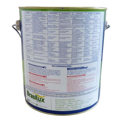 Tinta Azul Brasilux Chiaperini 3.6L Seca Extra Rápido