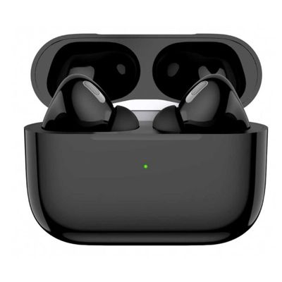 Fones Sem Fio Intra-Auriculares Pretos Kit Completo Acessórios Extra