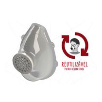 Máscara de Proteção Facial Reutilizável Soniclear PFF1