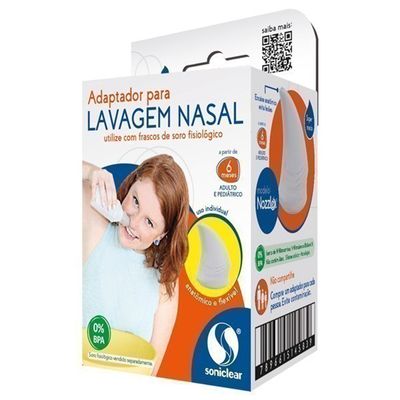Adaptador Higienizador Lavagem nasal Soniclear Nozzle