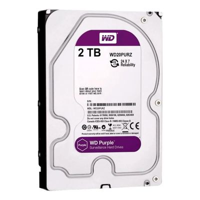 Gravador Ip Nvr 4 Canais Poe Nvd 1404 P + Hd 2 Tb Purple Intelbras