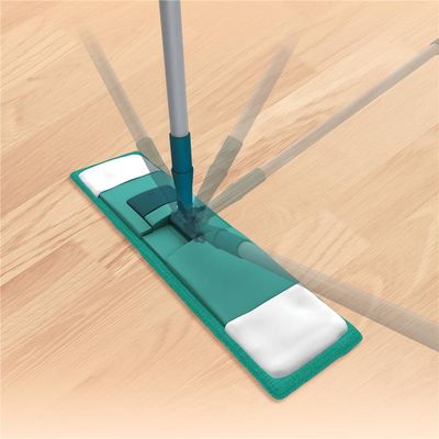 Mop FlashLimp Flat Microfibra com Cabo Telescópico - Verde