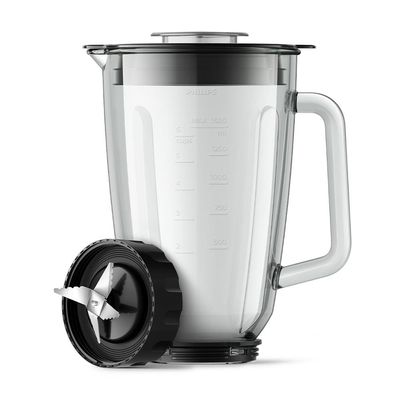 Liquidificador Philips Walita Série 3000 HR2272 700W 2L Jarra de Vidro 5 Velocidades Preto Preto / 110