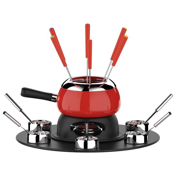 Conjunto para Fondue Euro Queijo e Carne - 23 Peças