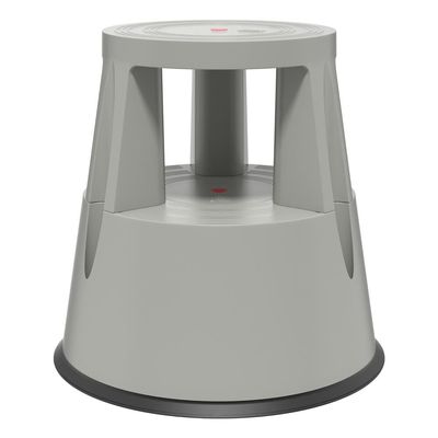 Escada Móvel FlashLimp com Rodízios  Cinza