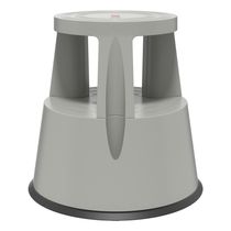 Escada Móvel FlashLimp com Rodízios  Cinza