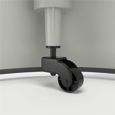 Escada Móvel FlashLimp com Rodízios  Cinza