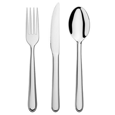 Faqueiro Brinox em Aço Inox Turim  24 Peças Inox