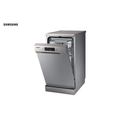 Lava-louças Samsung Inox com 10 Serviços, Limpeza Silenciosa e Display LED - 220V