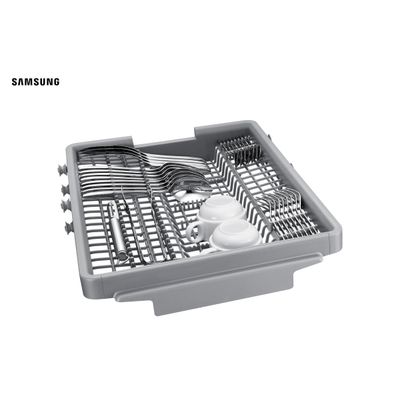 Lava-louças Samsung Inox com 10 Serviços, Limpeza Silenciosa e Display LED - 220V