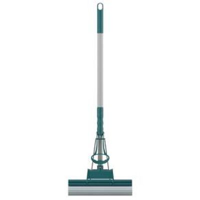 Mop Limpeza Geral Plus FlashLimp MOP7671 Lava e Seca  Verde Esmeralda