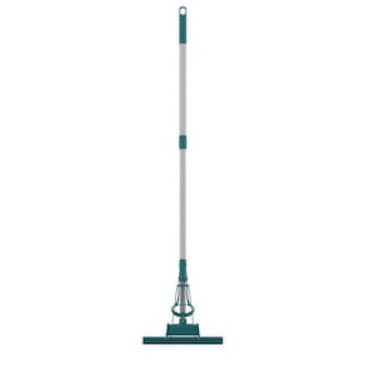 Mop Limpeza Geral Plus FlashLimp MOP7671 Lava e Seca  Verde Esmeralda
