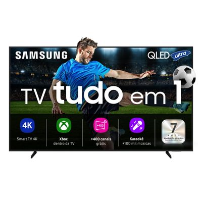 Smart TV Samsung 50 4K QLED Ultra QN50Q7FAAGXZD Vision AI Xbox Cloud Gaming Controle por Gestos