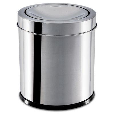 Lixeira Brinox com Tampa Basculante 3032/201 em Inox - 3,2 L Inox