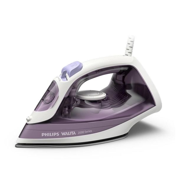 Ferro de Passar a Vapor Philips Walita Série 2000 DST2020 Base Cerâmica Reservatório 250ml Calc Clean Roxo roxo / 110
