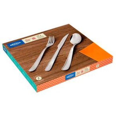 Faqueiro Brinox Módena em Inox - 42 Peças