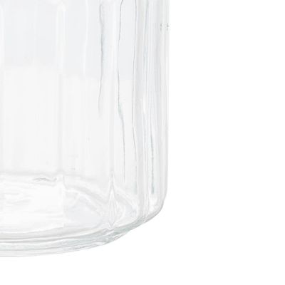Porta Mantimento de Vidro Lyor Sydney com Tampa de Aço Inox e Acrílico - 1,2 litros