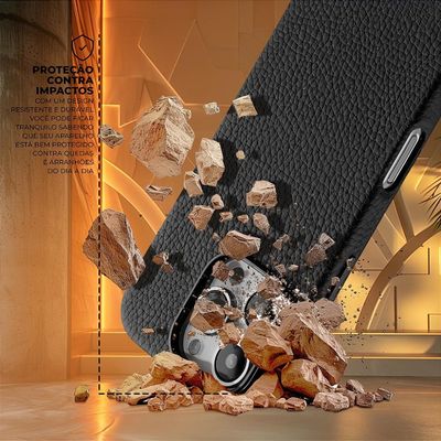Capa para iPhone 11 - Magsafe TechCouro - Preta - Gshield