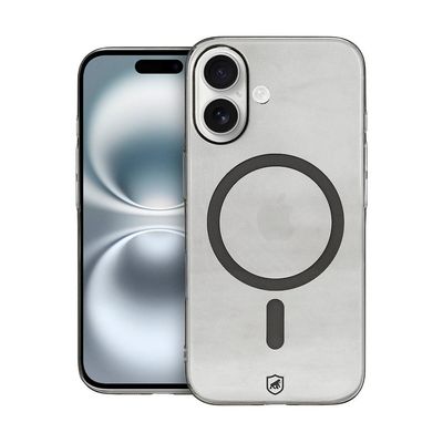 Capa para iPhone 16 - Crystal Slim Magsafe - NÃO AMARELA - Titanium - Gshield