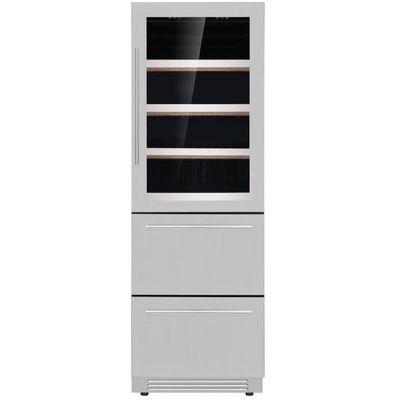 Cervejeira Com Gaveta Refrigerada Cuisinart 98L 180Cm Inox 220V 220V