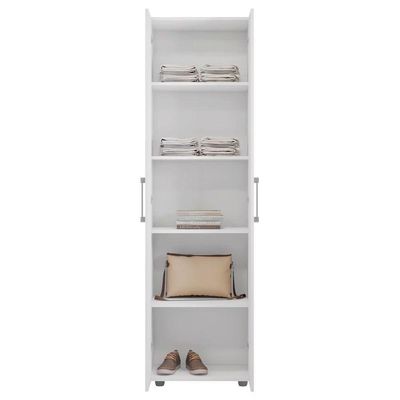Multiuso 2 Portas 4 Prateleiras Breatriz 190cm Ajl Móveis
