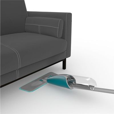 Mop Spray FlashLimp MOP7800 com Compartimento para Produto de Limpeza  Verde/Cinza