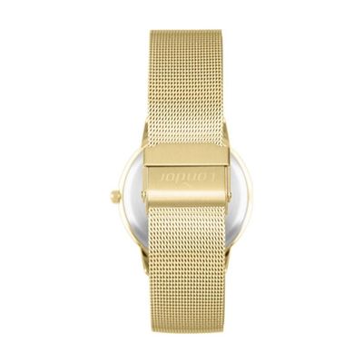 Relógio Condor Feminino Ref: Co2035nqt/4k Casual Mesh Dourado