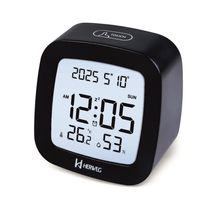 Despertador Digital Herweg Ref: 2996-034 Preto