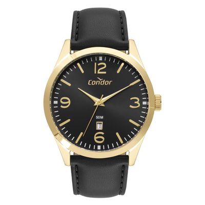 Relógio Condor Masculino Ref: Co2115mxz/5p Casual Dourado