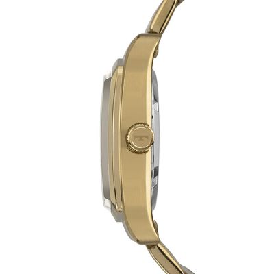 Relógio Technos Masculino Ref: 8205om/1p Automático Retangular Dourado