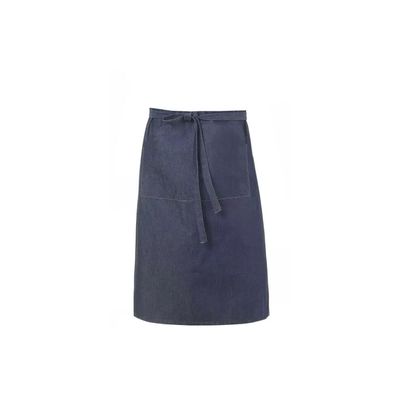 Avental de Cintura Jeans Barista Chef Garçom Bartender
