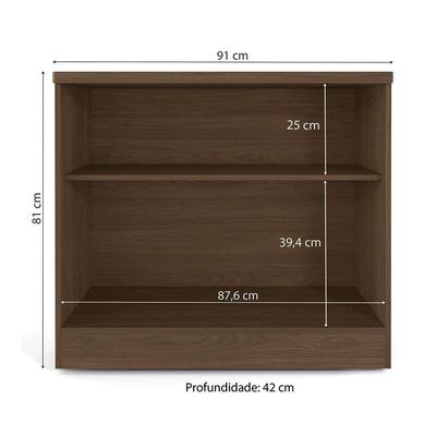 Balcão 2 Portas Com Chave Versatile Munique 91cm