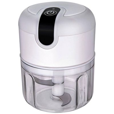 Mini Processador de Alimentos Euro 3 Lâminas Cabo USB - Branco
