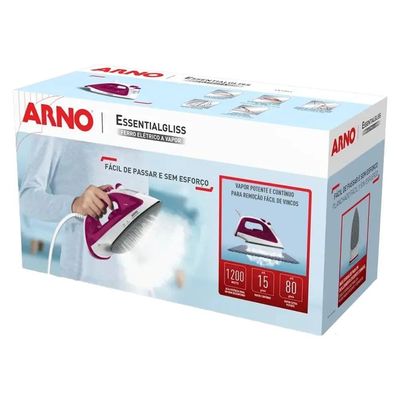 Ferro Arno A Vapor Essentialgliss - Fmq - 1830009065 Branco-rosa 220 Volts