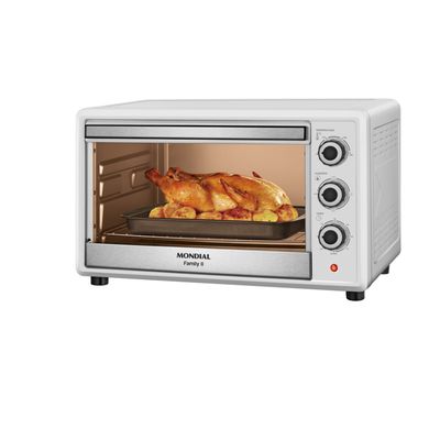 Forno Elétrico 42L Family II Mondial Branco/Inox 1600W - FRN-42-W 127V