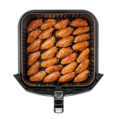Fritadeira Sem Óleo Air Fryer 8L Mondial Preto/Inox 1900W - AFD-80-BI 220V