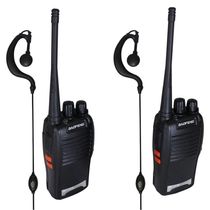 Rádio Comunicador Walk Talk 16 Canais com Fone De Ouvido - Baofeng