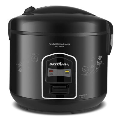 Panela de Arroz Britânia Prime Preta PA5 220V