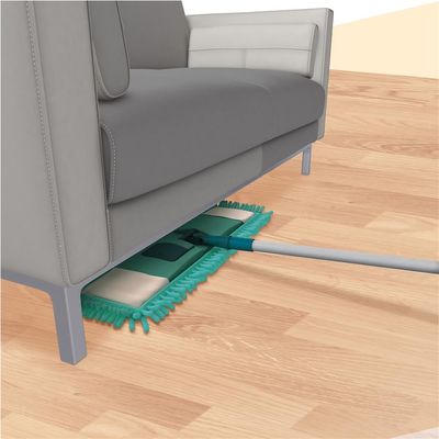Mop FlashLimp Flat Chenile com Cabo Telescópico - Verde