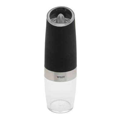 Moedor Wolff de Temperos em Inox Gravit  Preto