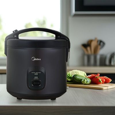 Panela de Arroz Elétrica 5L Preta Midea PAE50P1 - 110V