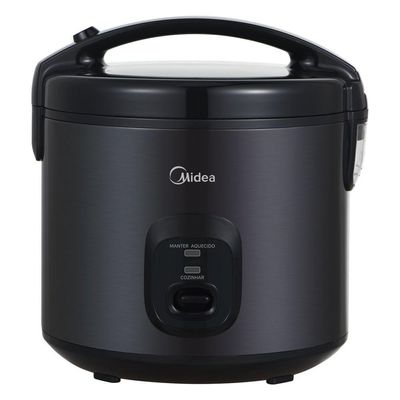 Panela de Arroz Elétrica 5L Preta Midea PAE50P1 - 110V