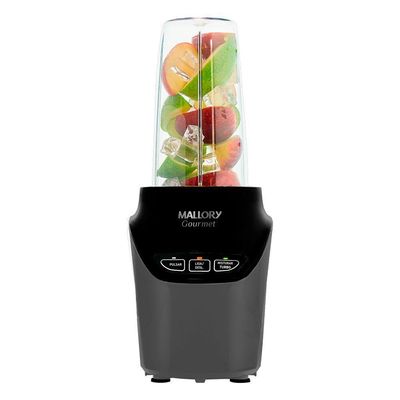 Super Liquidificador E Processador Mallory Gourmet 1000W Preto/chumbo 220V