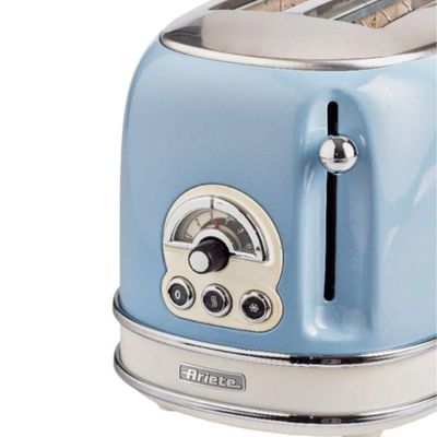 Torradeira Elétrica Ariete Vintage 6 Níveis Azul 750W Retrô 220V