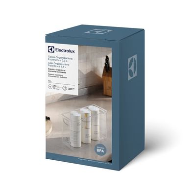 Kit 2 Caixas Organizadoras Electrolux Experience Modular 3,3L