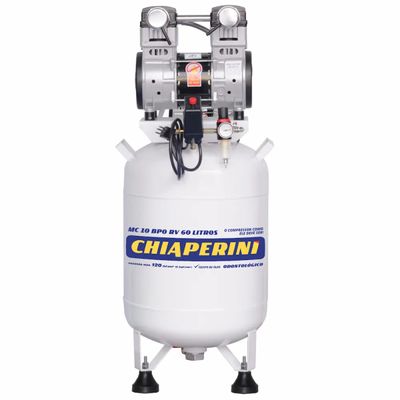 Compressor Odontológico Chiaperini Mc 10bpo 60 Lts 220v