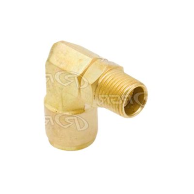 Cotovelo Giratorio 1/4 X 1/4 Mm Macho Engate Latão