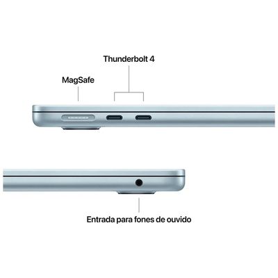 MacBook Air 13" Apple M4 (16GB RAM 512GB SSD) Azul-céu