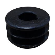 Polia De Alumínio 72Mm 2A Com Furo 28Mm Somar Lus